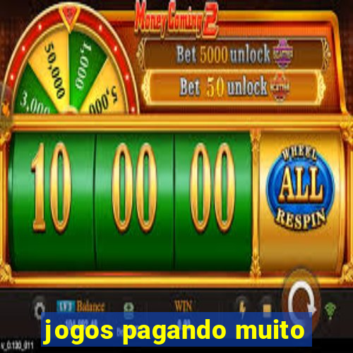 jogos pagando muito