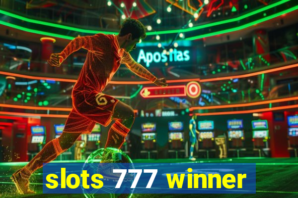 slots 777 winner