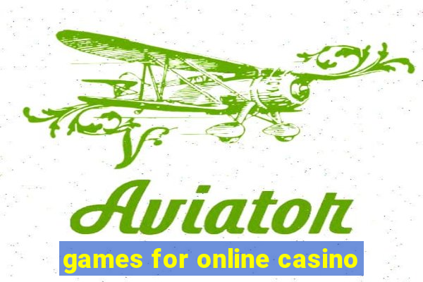 games for online casino