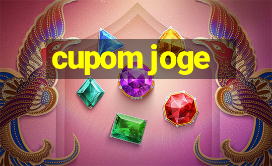 cupom joge