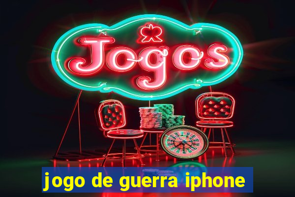 jogo de guerra iphone