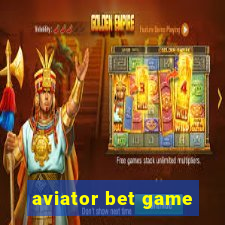 aviator bet game