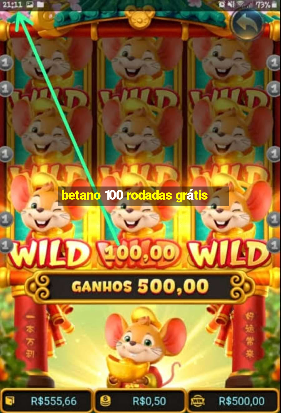 betano 100 rodadas grátis