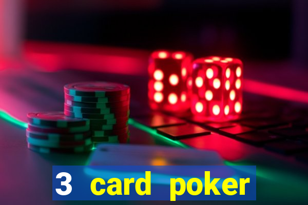 3 card poker online casino