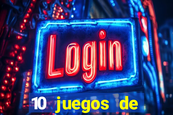 10 juegos de casino nombres