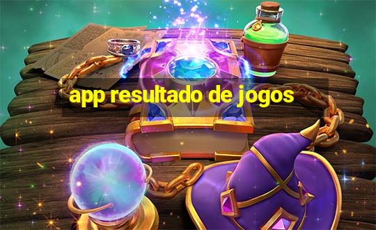 app resultado de jogos