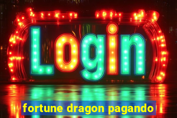 fortune dragon pagando