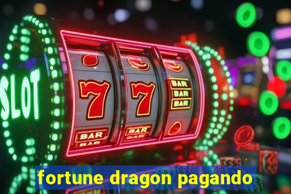 fortune dragon pagando