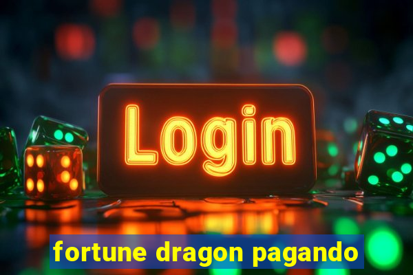 fortune dragon pagando