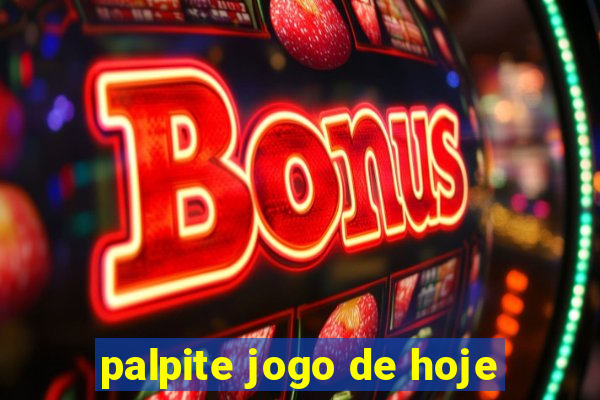 palpite jogo de hoje