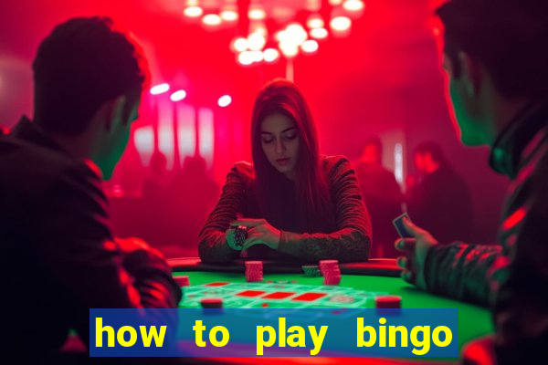 how to play bingo at home