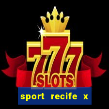 sport recife x ponte preta palpites