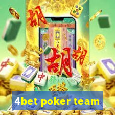 4bet poker team