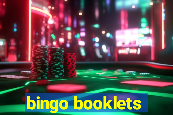 bingo booklets