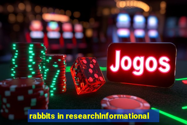 rabbits in researchInformational