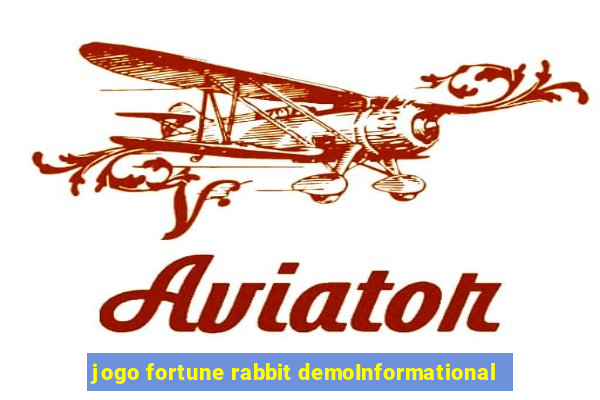 jogo fortune rabbit demoInformational