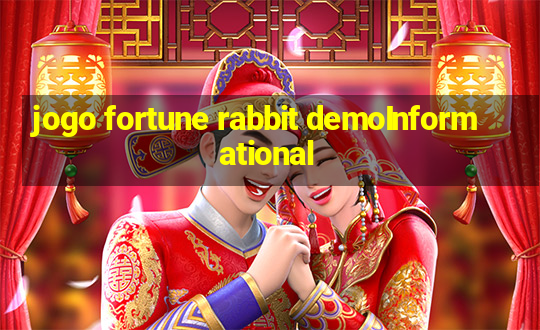 jogo fortune rabbit demoInformational