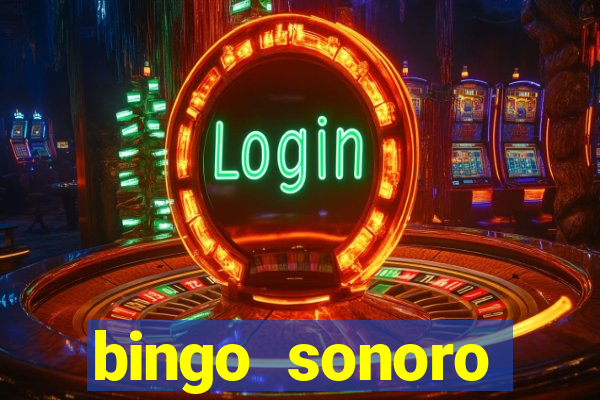 bingo sonoro educa??o infantil