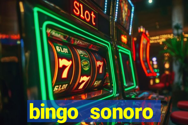 bingo sonoro educa??o infantil