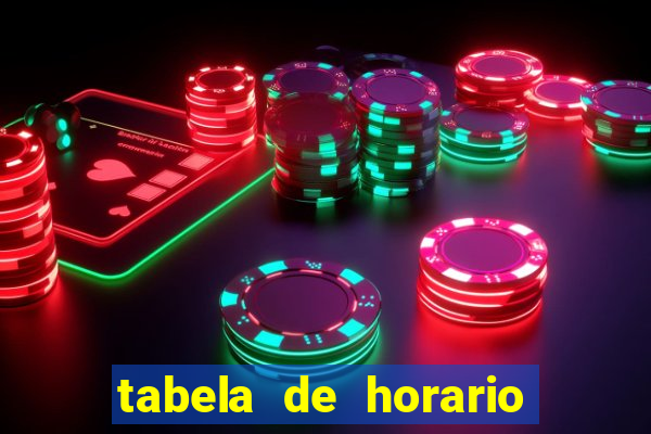 tabela de horario fortune tiger