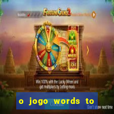 o jogo words to win paga mesmo