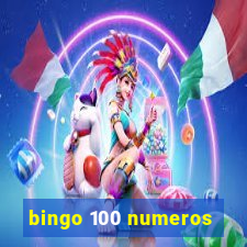 bingo 100 numeros