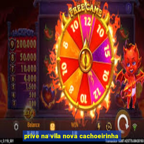 prive na vila nova cachoeirinha