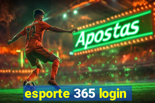 esporte 365 login