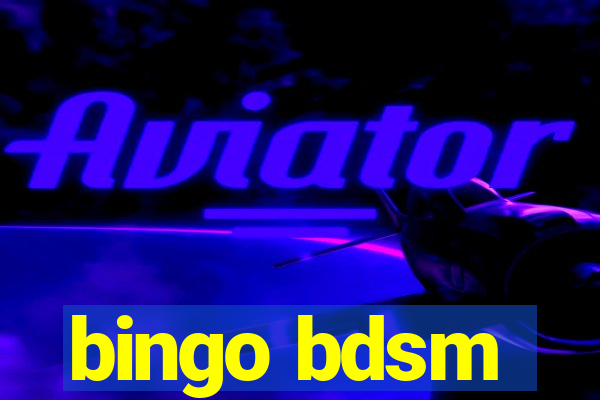 bingo bdsm