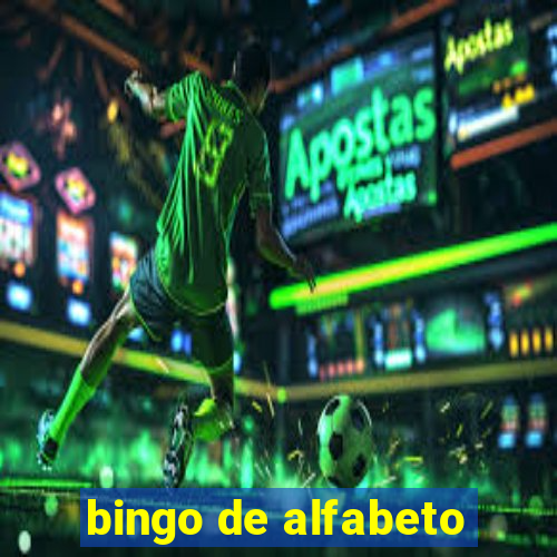 bingo de alfabeto