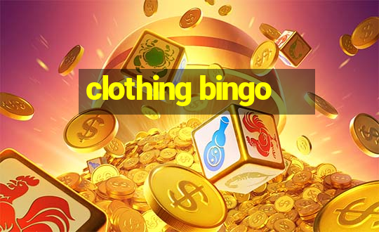 clothing bingo