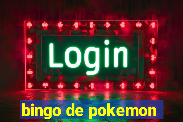 bingo de pokemon