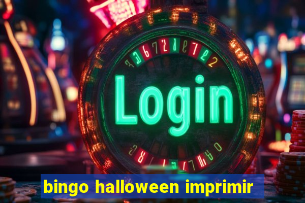 bingo halloween imprimir