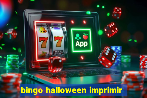 bingo halloween imprimir