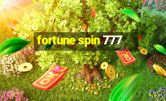 fortune spin 777