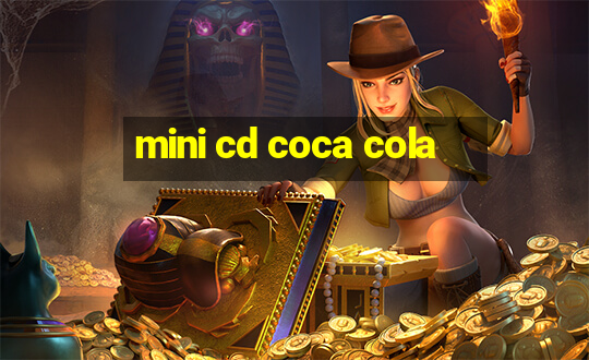 mini cd coca cola