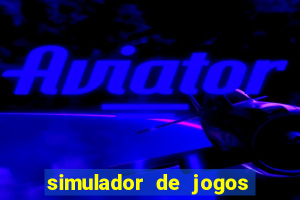 simulador de jogos de aposta