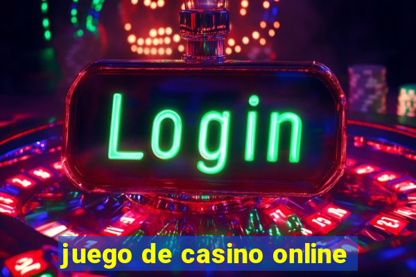 juego de casino online