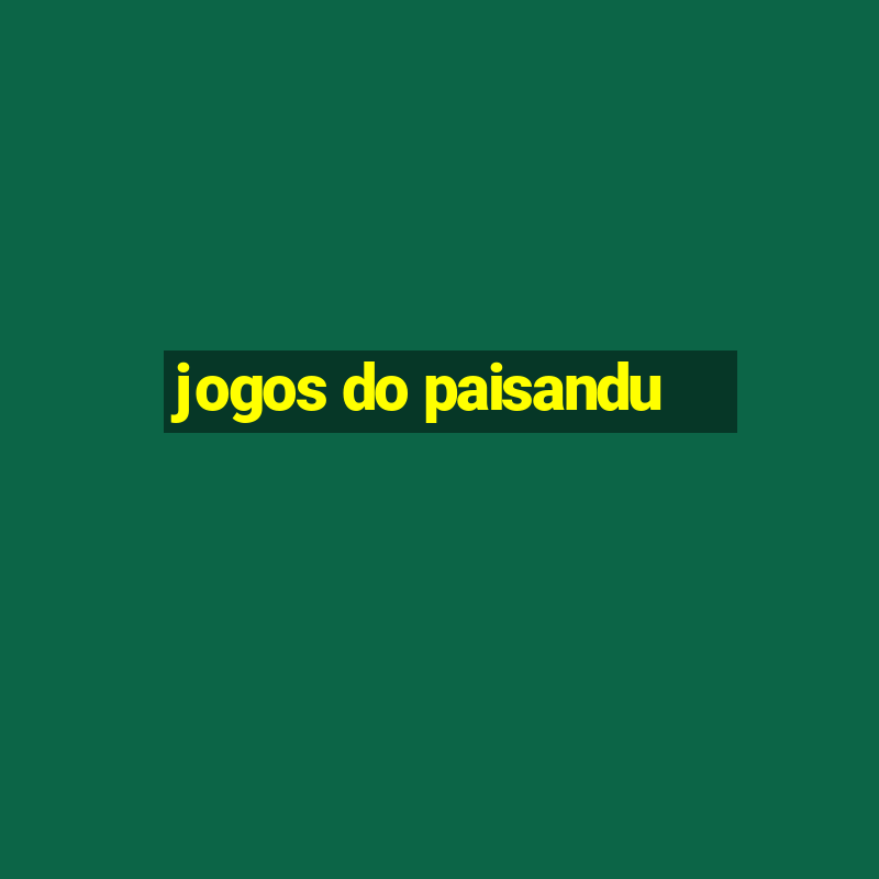 jogos do paisandu