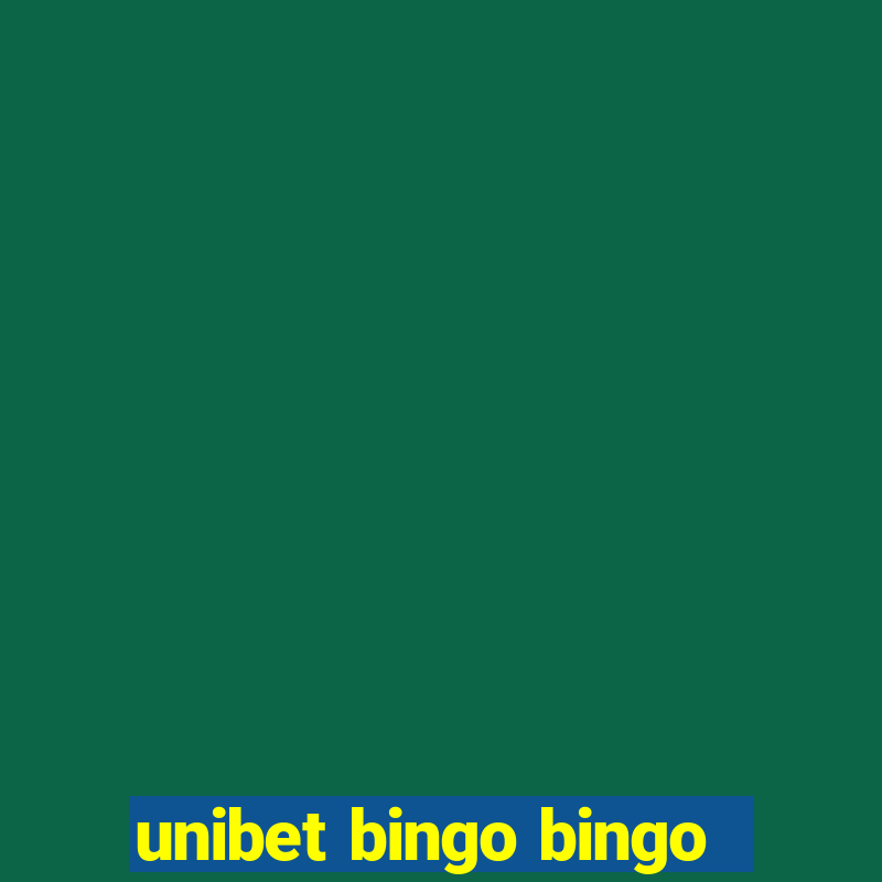 unibet bingo bingo