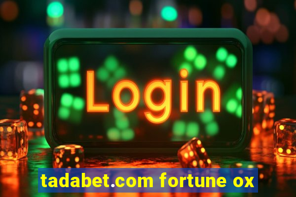 tadabet.com fortune ox