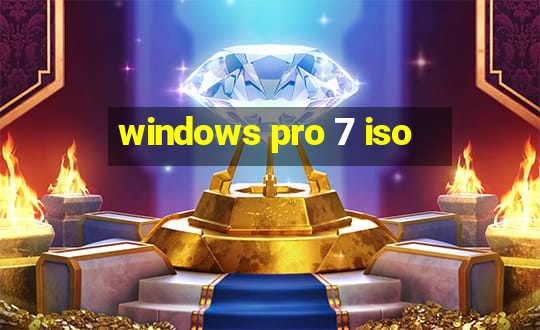 windows pro 7 iso