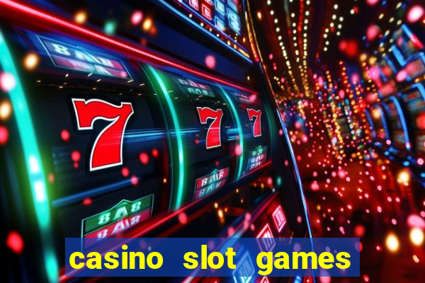 casino slot games real money