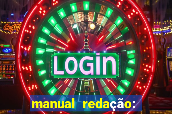 manual redação: folha pdf