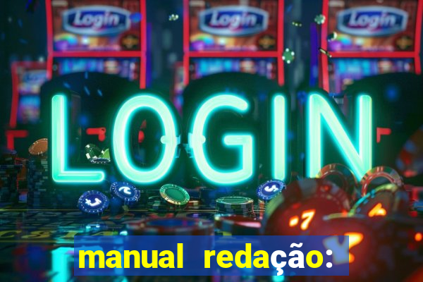 manual redação: folha pdf