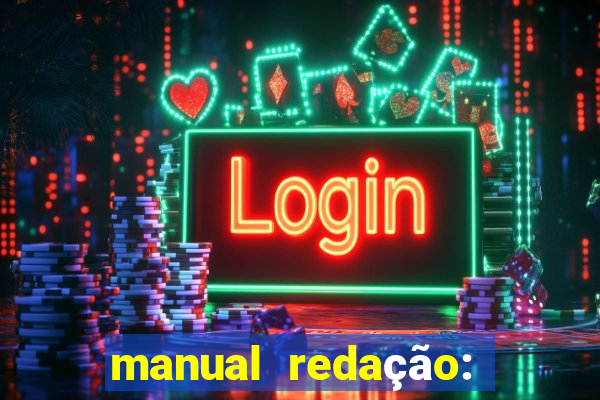 manual redação: folha pdf