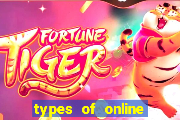 types of online casino games