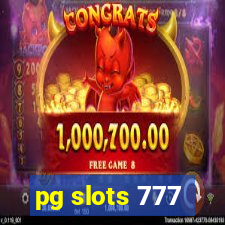 pg slots 777