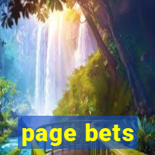 page bets