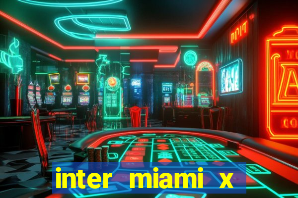 inter miami x cincinnati palpite